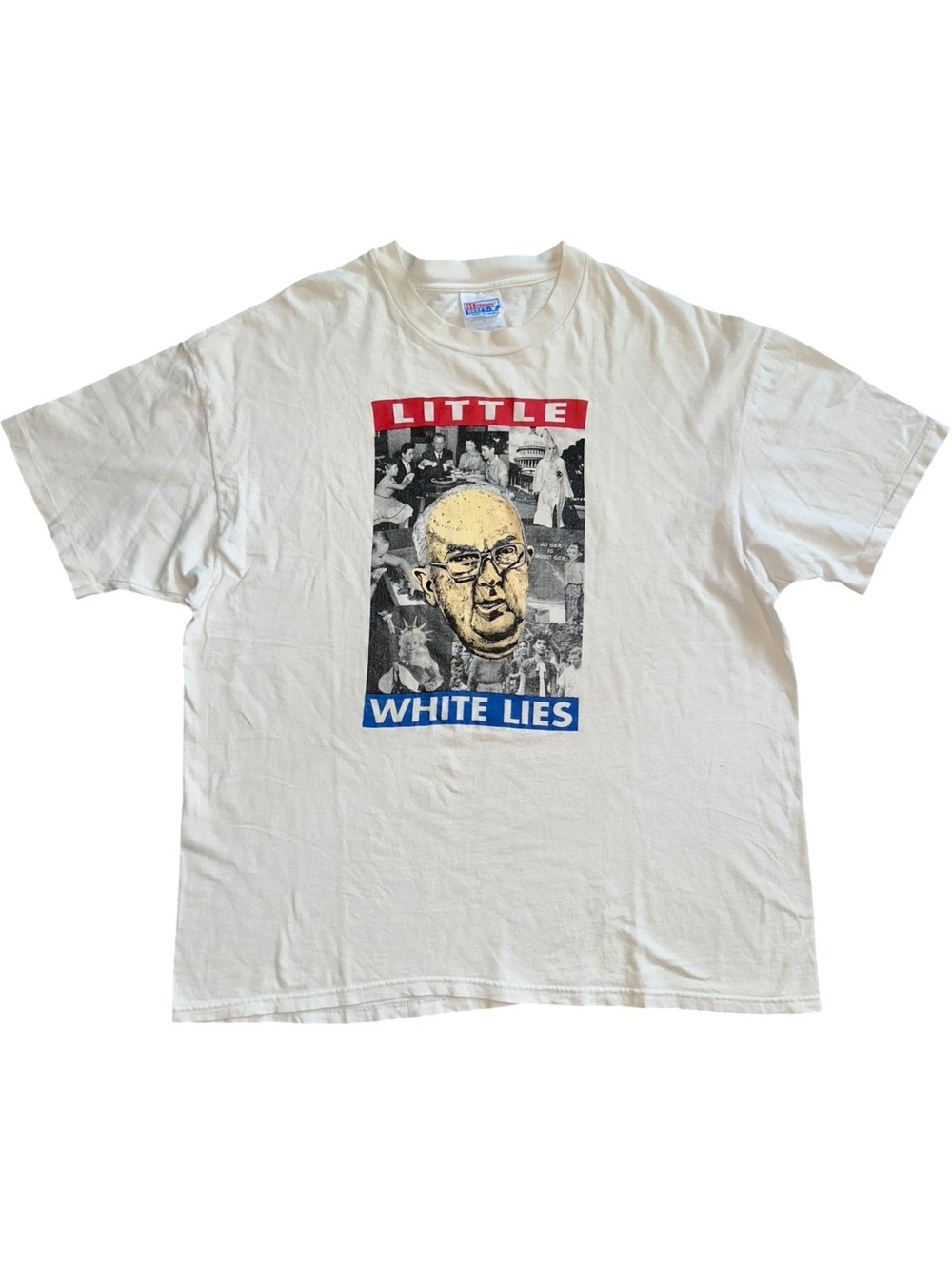 Little White Lies Senator Jesse Helms Vintage GRAIL T-shirt